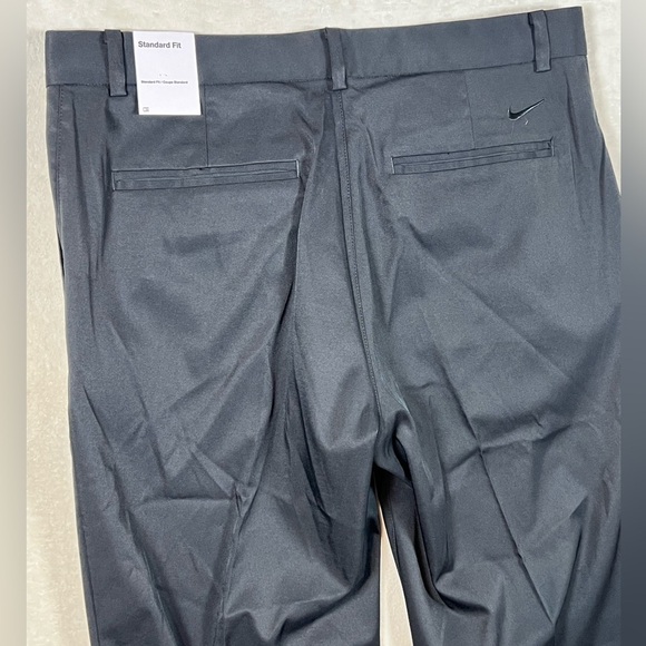 NWT Nike Dri-Fit Black 34W 34L Performance Golf Standard Fit Pants - Picture 11 of 12